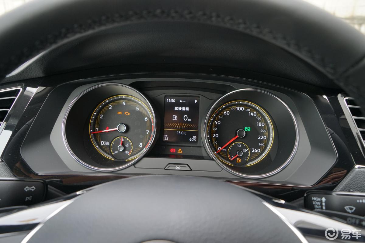 【途观l2021款280tsi 双离合 两驱 智享版仪表盘汽车图片-汽车图片