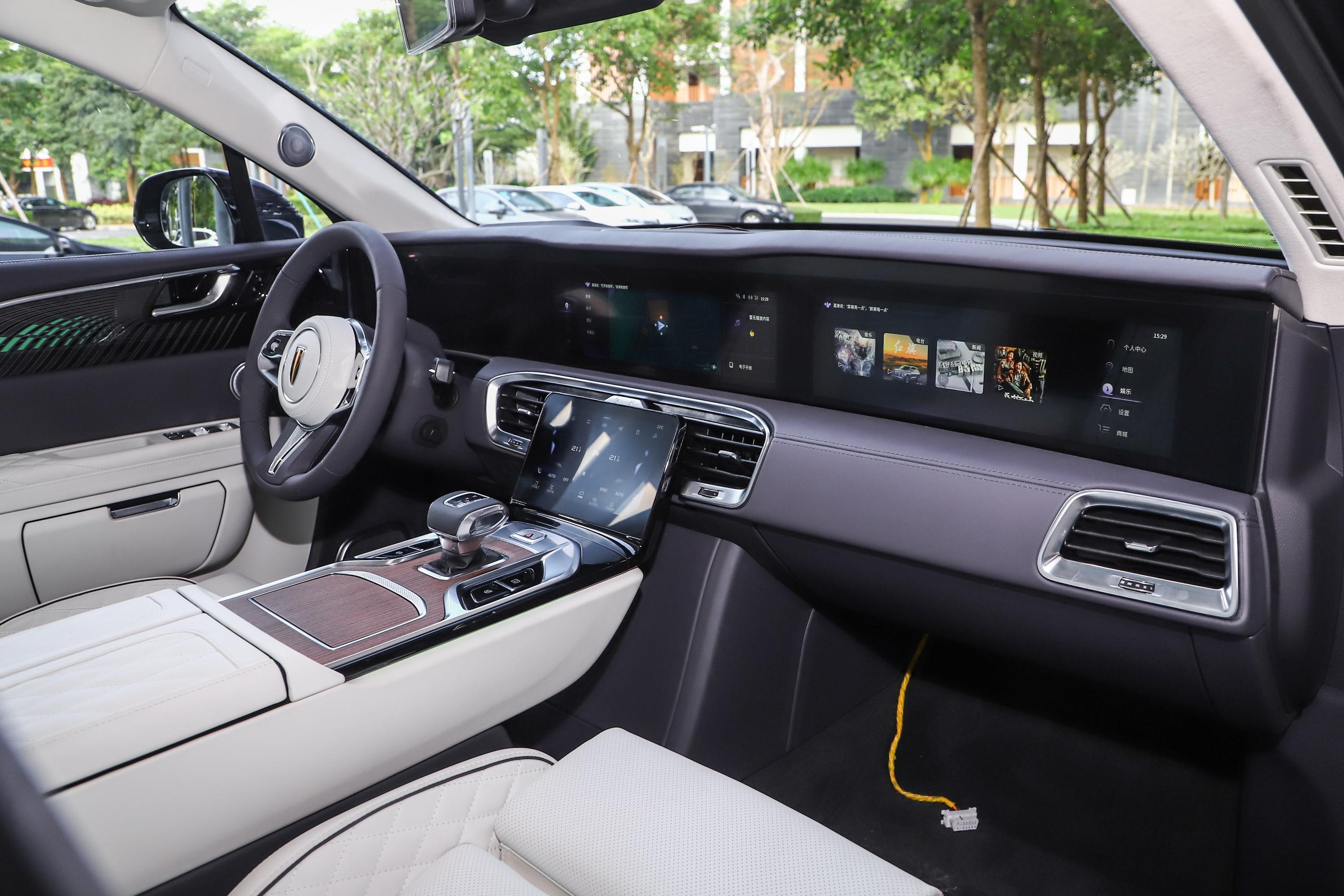 红旗e-hs9车尾-座椅-气囊-易车