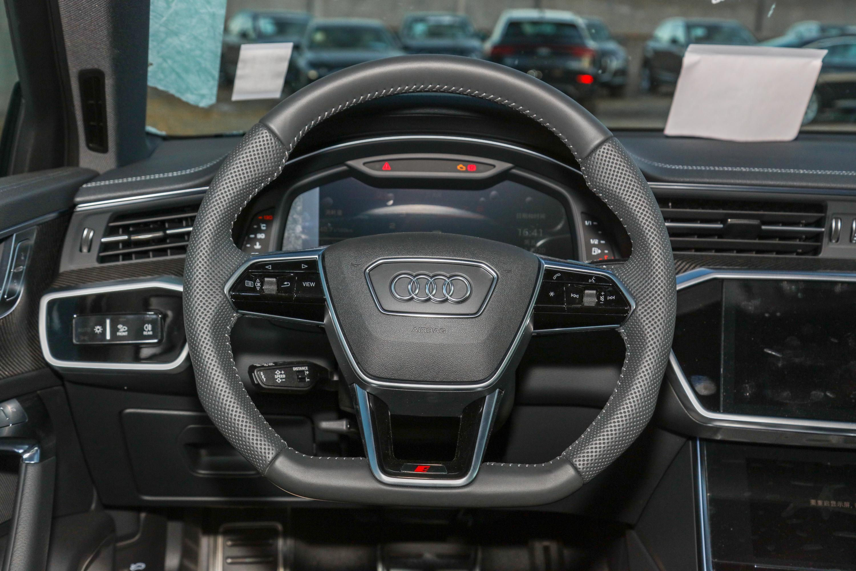 奥迪s6车尾-方向盘-气囊-易车