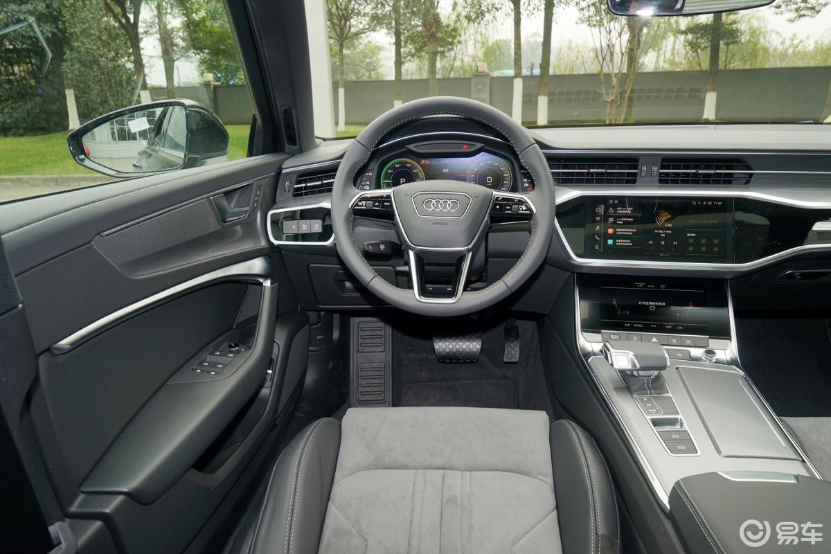 【奥迪a6l 插电混动2021款55 tfsie quattro驾驶位区域汽车图片-汽车