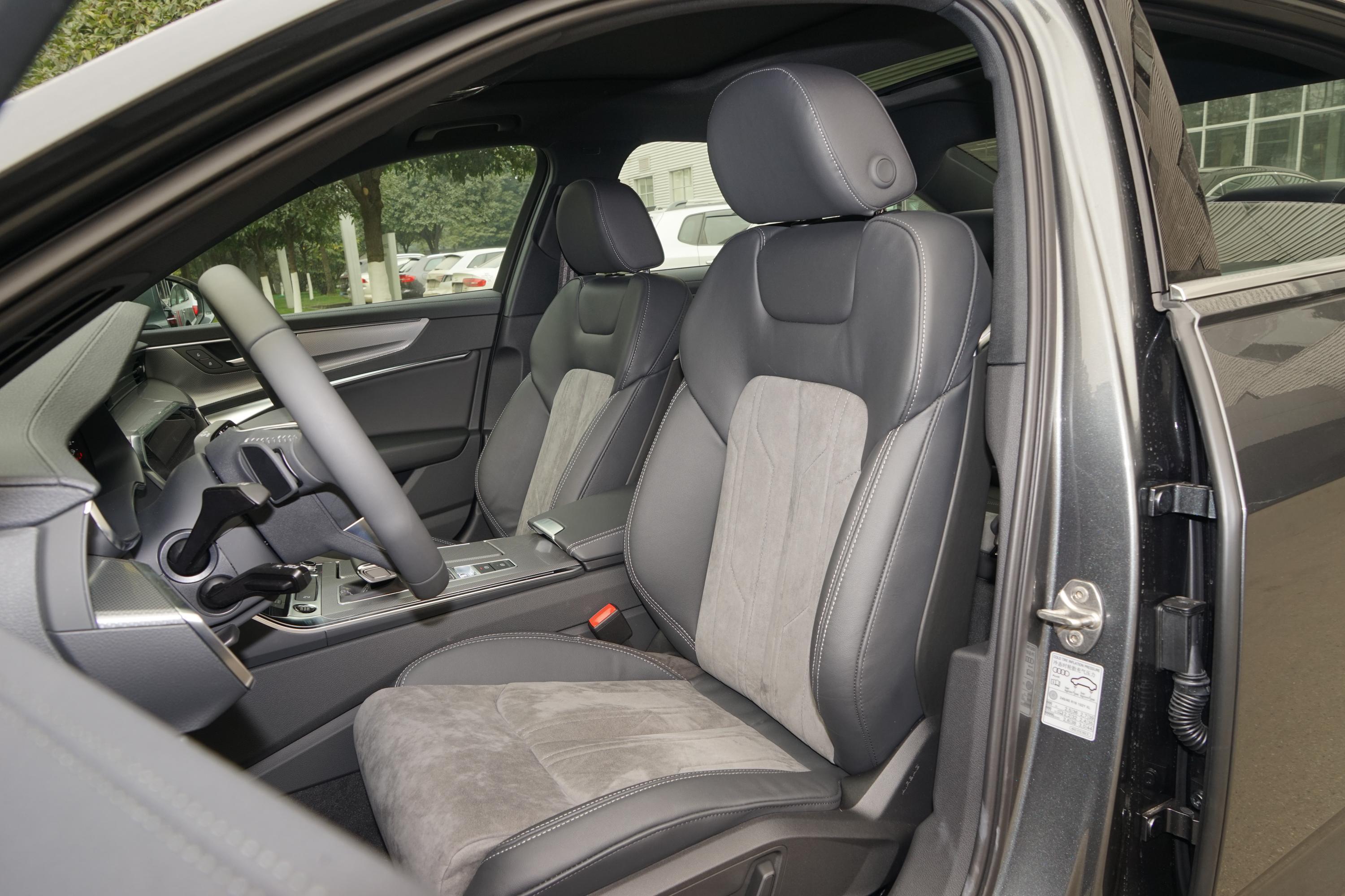 奥迪a6l插电混动前脸座椅气囊