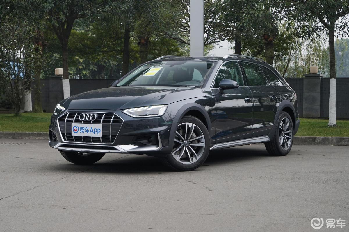 【奥迪a4(进口)2021款45tfsi allroad quattro 探索家版侧前45度车头
