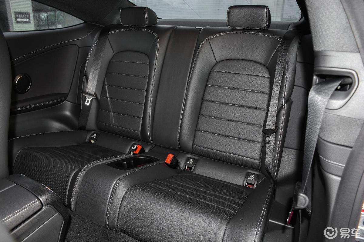 【奔驰c级(进口)2021款c 260 轿跑车后排座椅汽车图片-汽车图片大全】