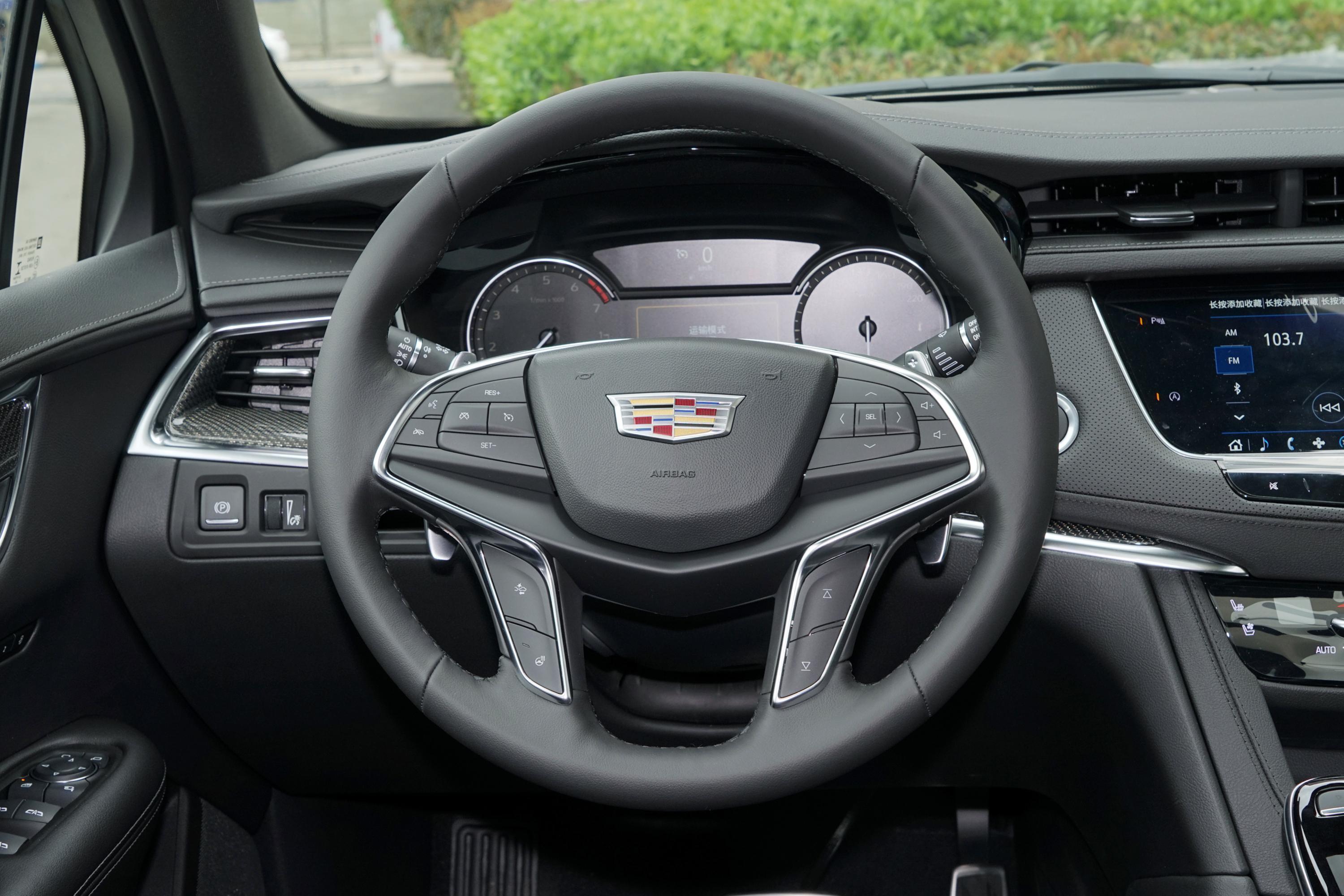 凯迪拉克xt5车头-方向盘-气囊-易车