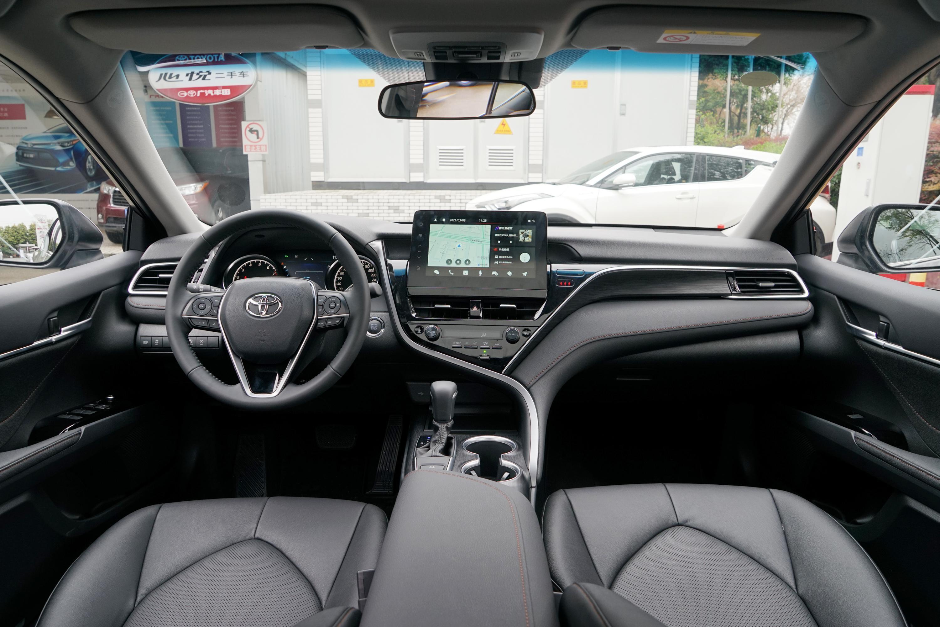 凯美瑞内饰-后排-发动机-易车