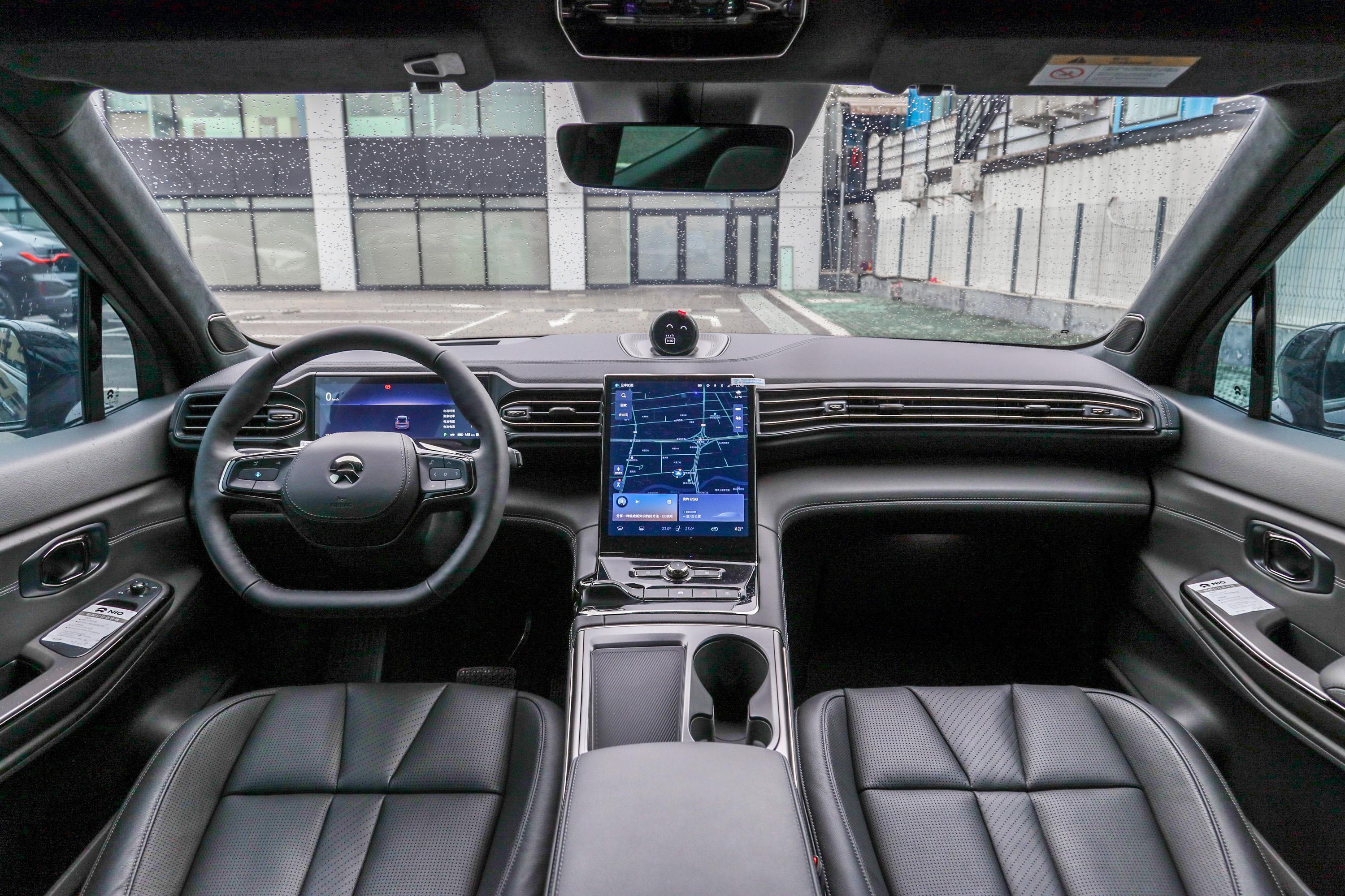 蔚来es8内饰-后排-雷达-易车