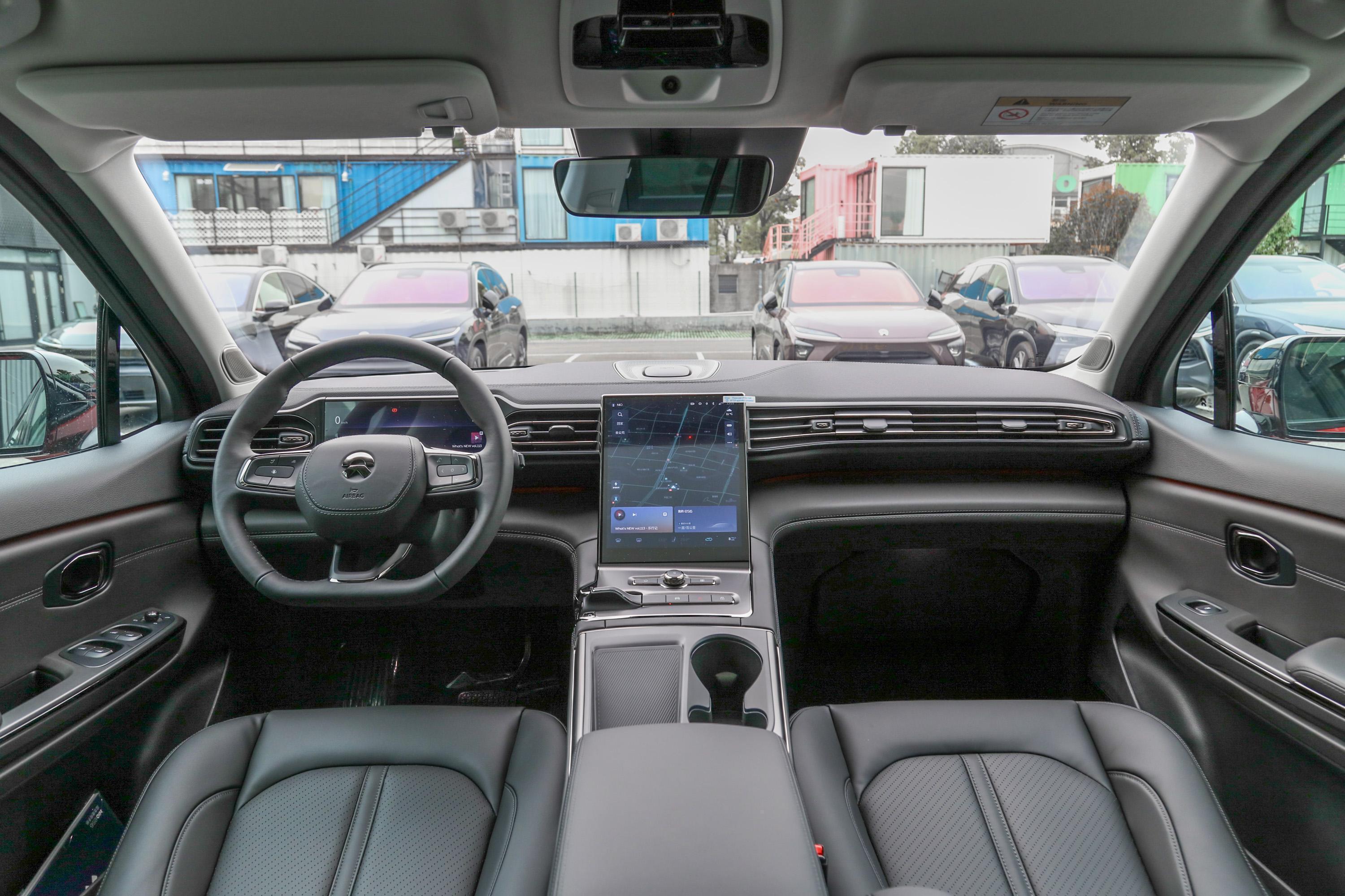 蔚来es6前脸-中控台-雷达-易车