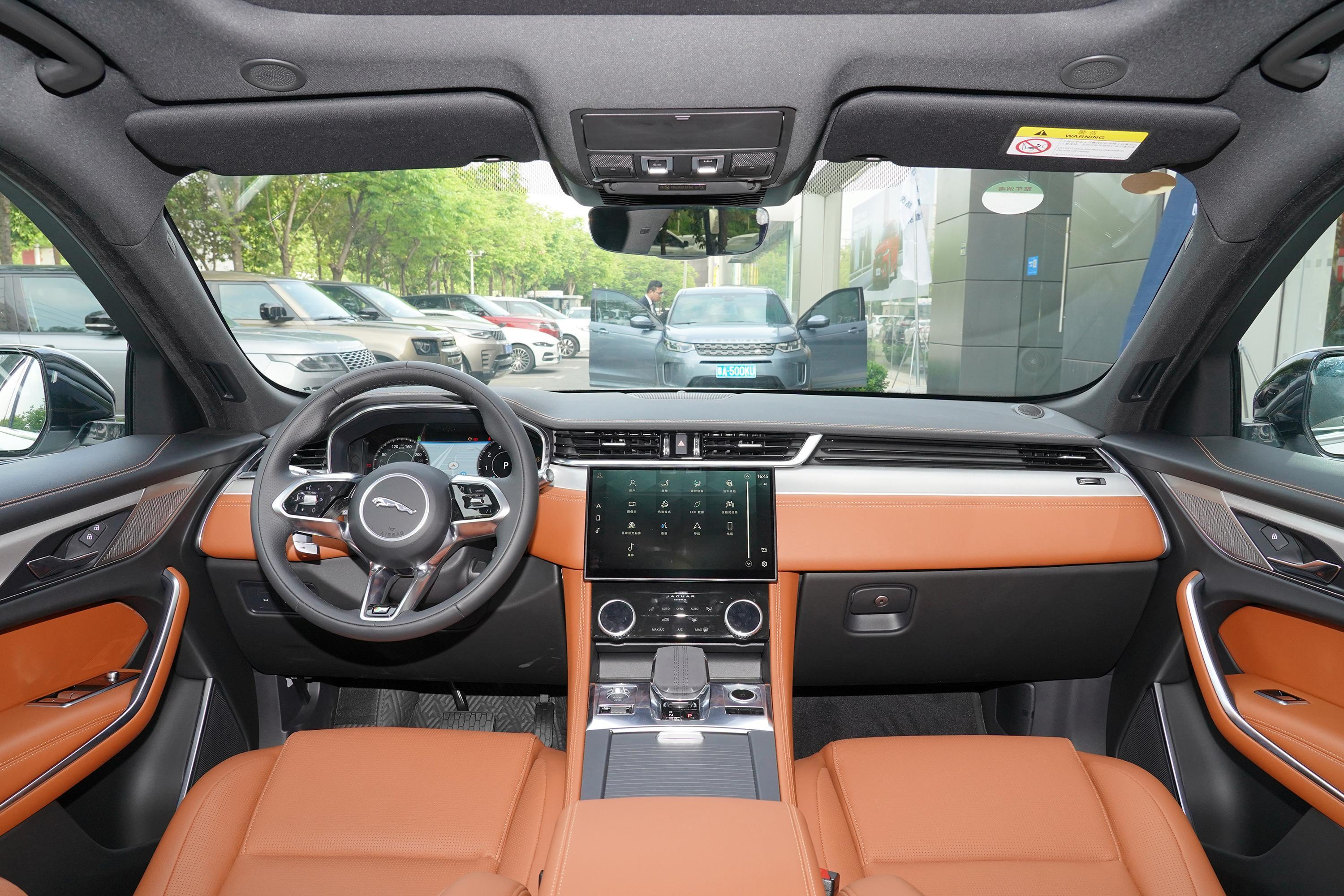 捷豹fpace真皮座椅轴距发动机