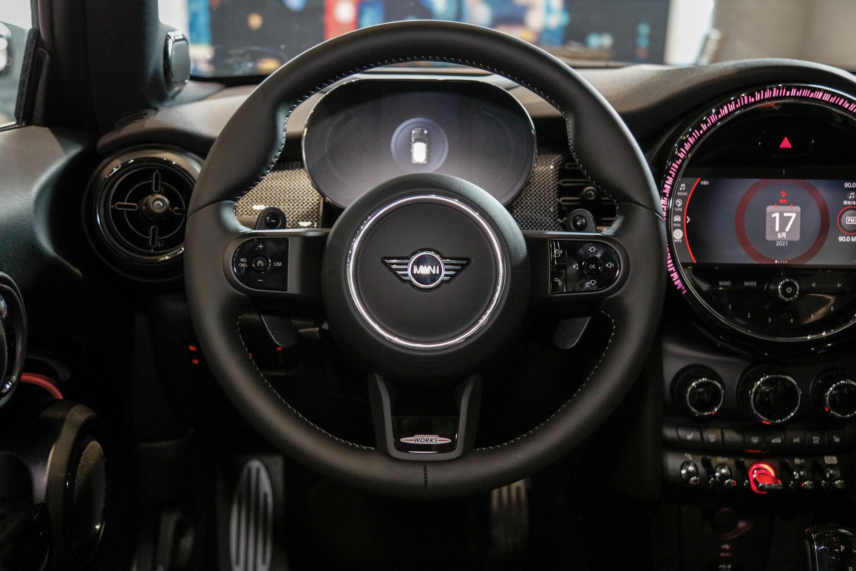 mini jcw车尾-方向盘-气囊-易车