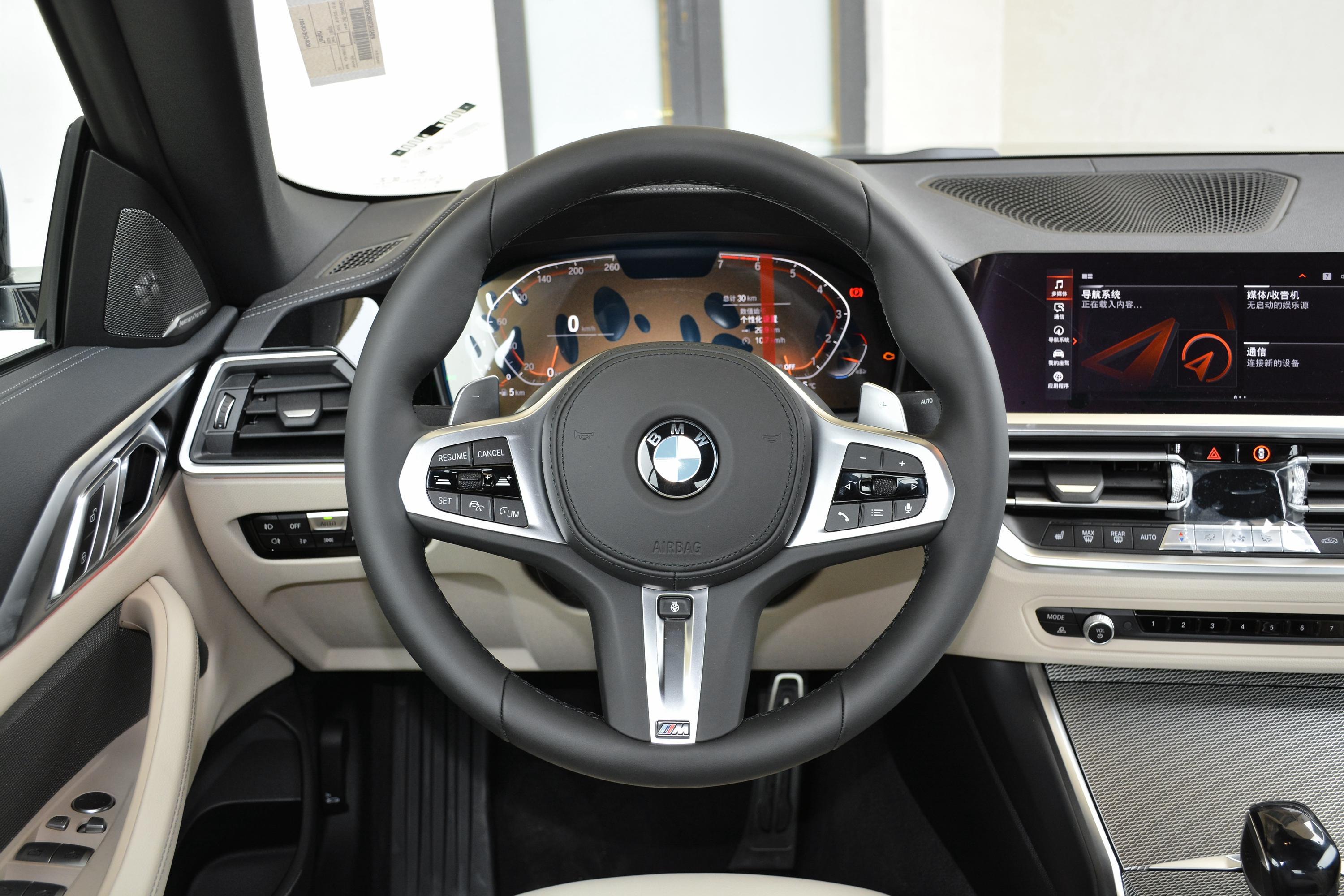 宝马4系车头-方向盘-气囊-易车