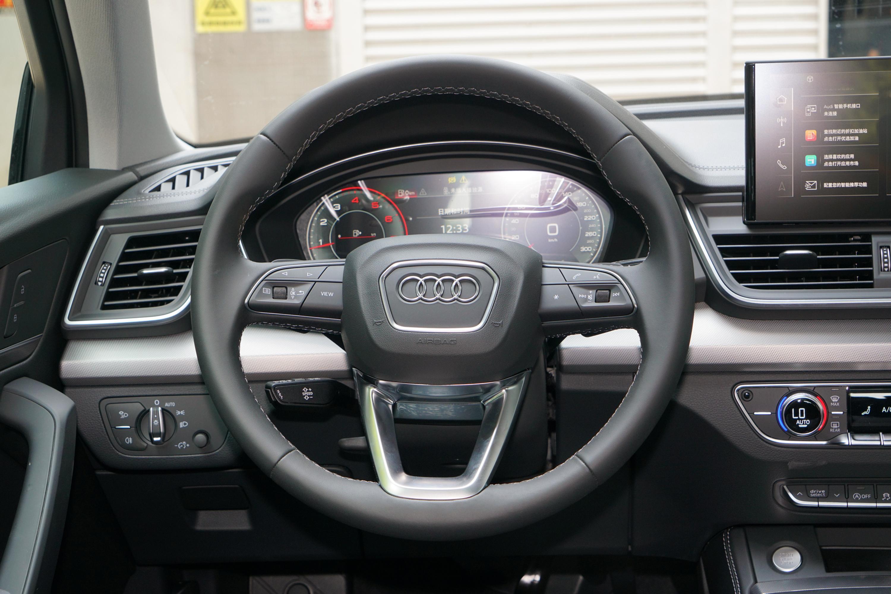 奥迪q5l车灯-方向盘-气囊-易车