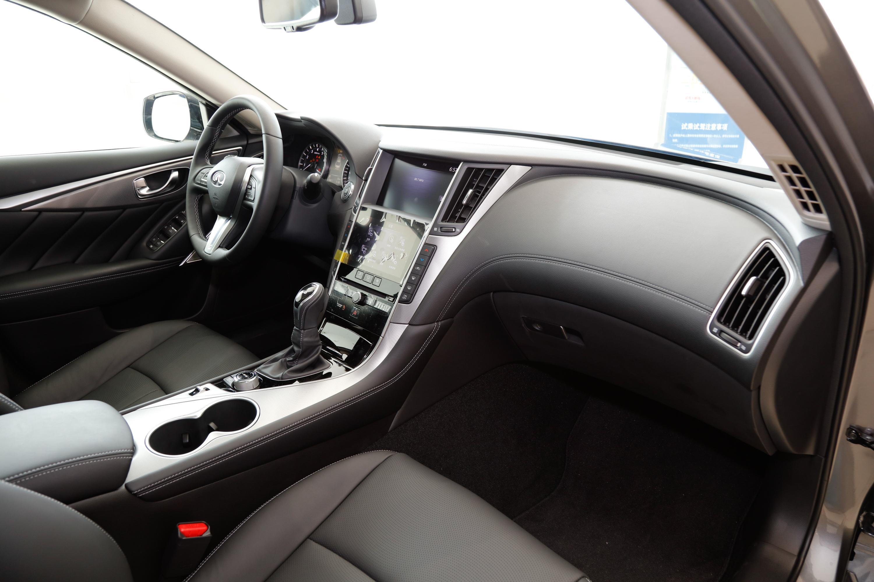 英菲尼迪q50l方向盘-后排-雷达-易车