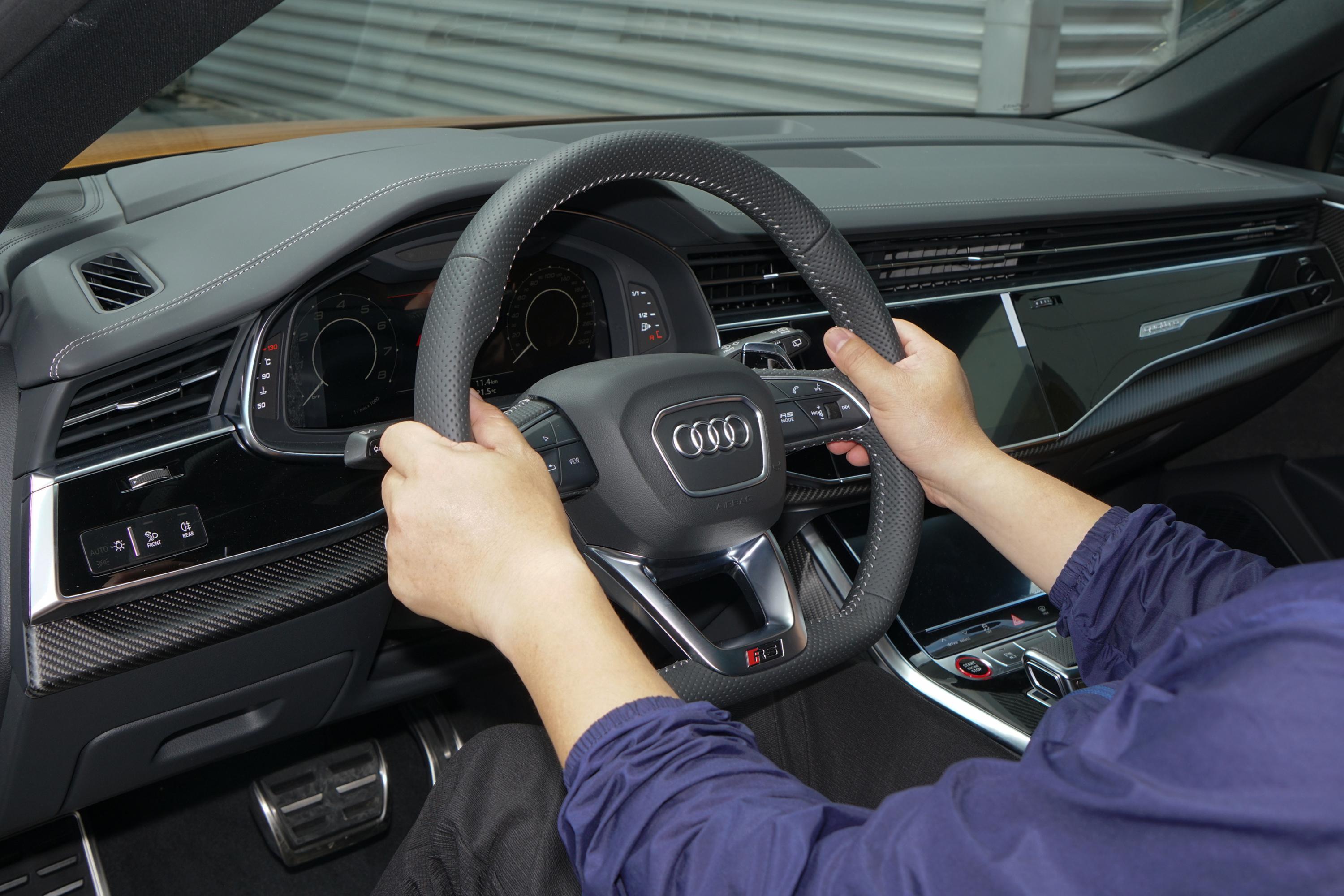 奥迪rs q8车头-方向盘-气囊-易车