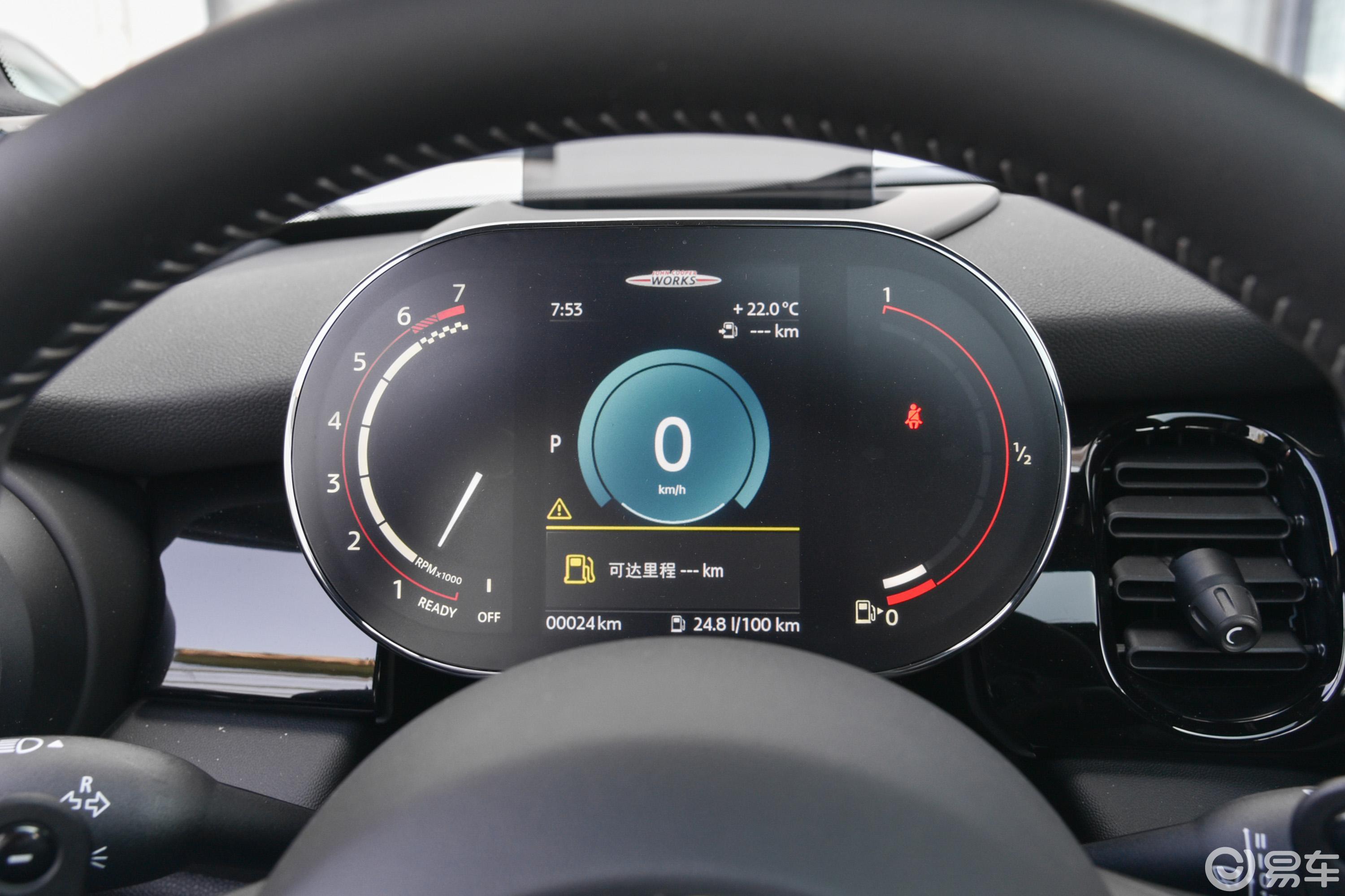 【MINI JCW2.0T JOHN COOPER WORKS Pat Moss纪念版仪表盘图片-汽车图片大全】-易车