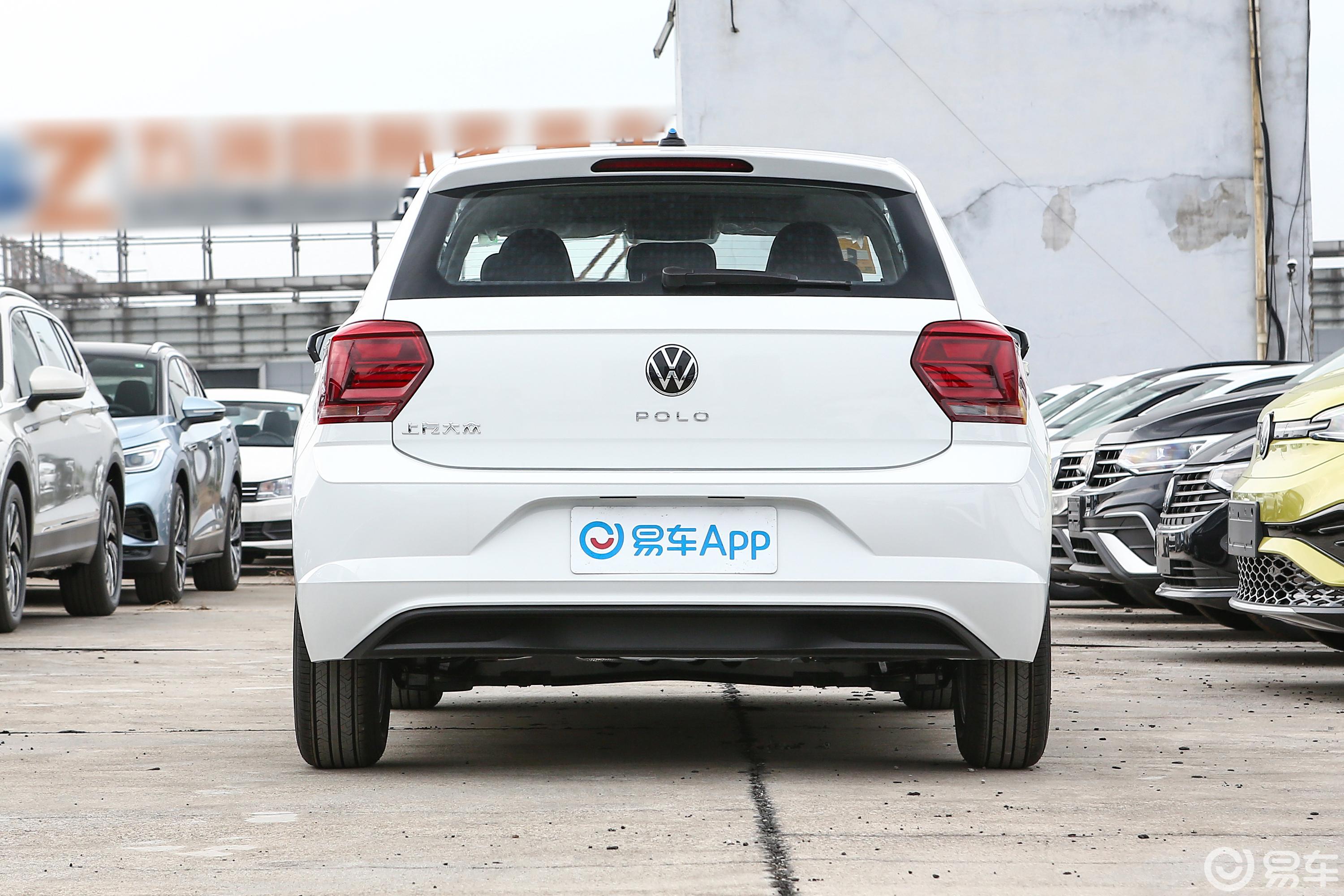 【PoloPlus 1.5L 自动全景乐享版正后水平图片-汽车图片大全】-易车