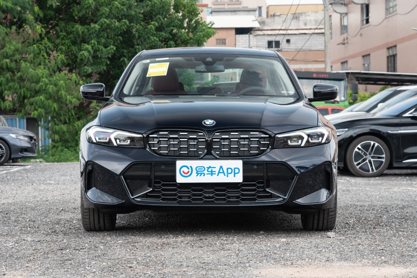 【宝马3系325Li M运动曜夜套装正前水平图片-汽车图片大全】-易车