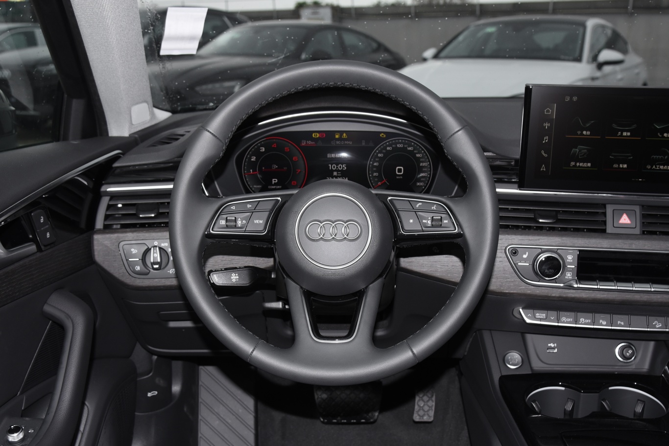 【奥迪A4(进口)allroad quattro方向盘图片-汽车图片大全】-易车