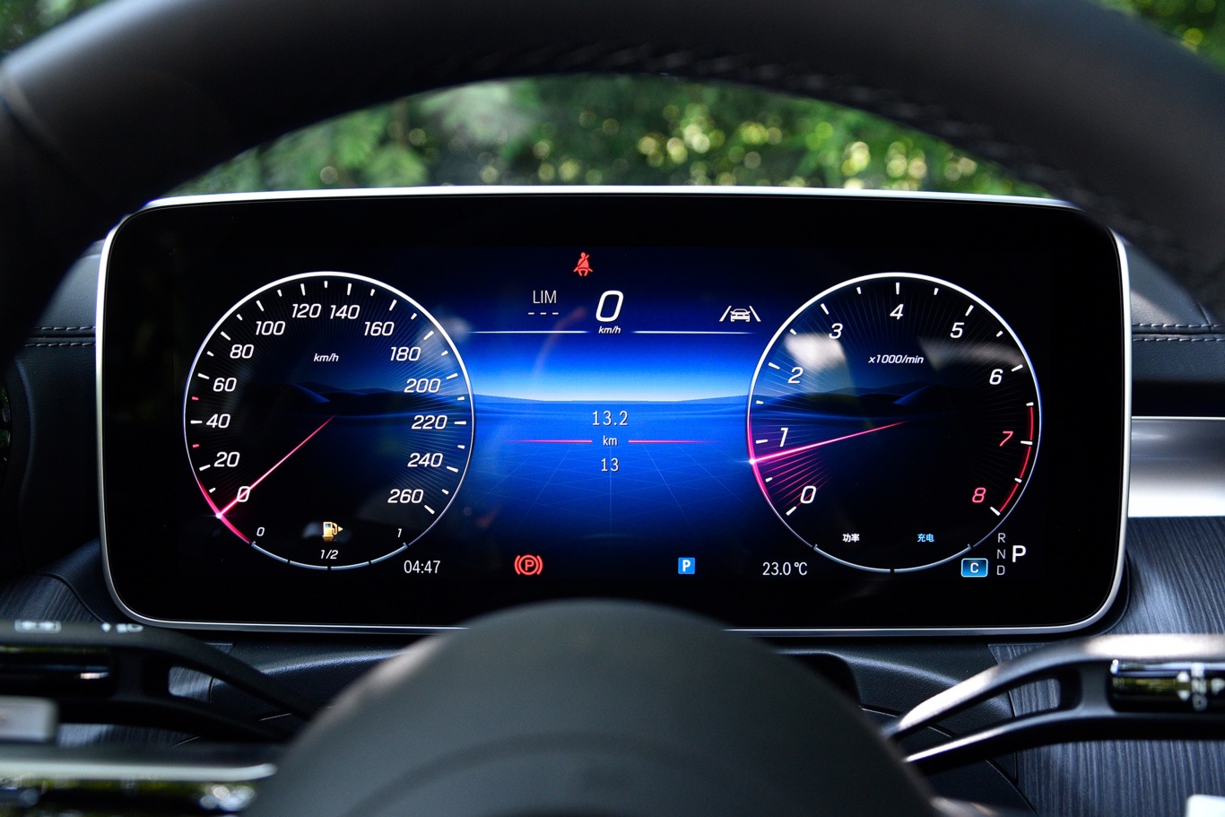 奔驰c级c 200 l 运动版仪表盘