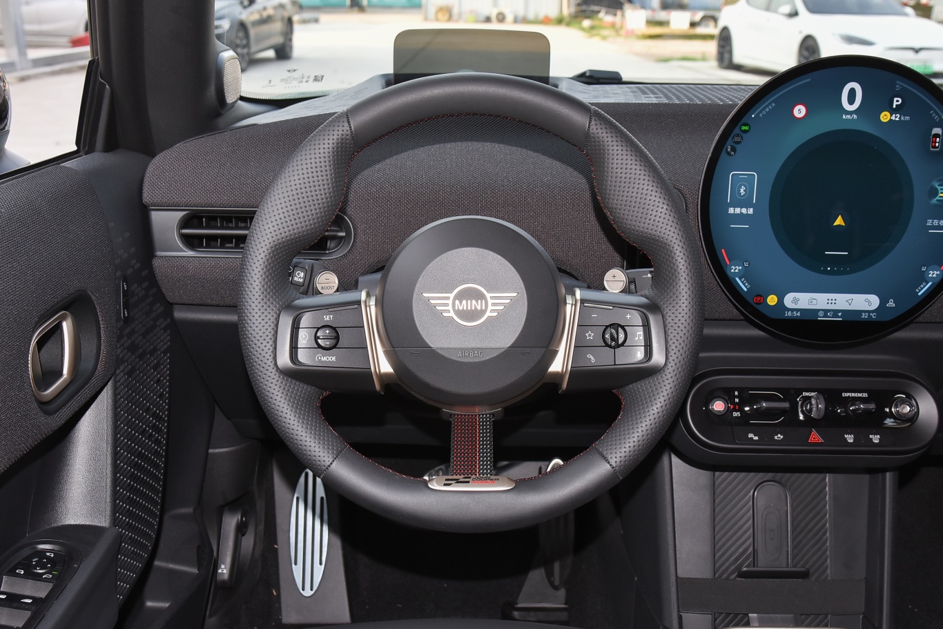 【MINI JCW CABRIO2.0T JOHN COOPER WORKS CABRIO方向盘图片-汽车图片大全】-易车