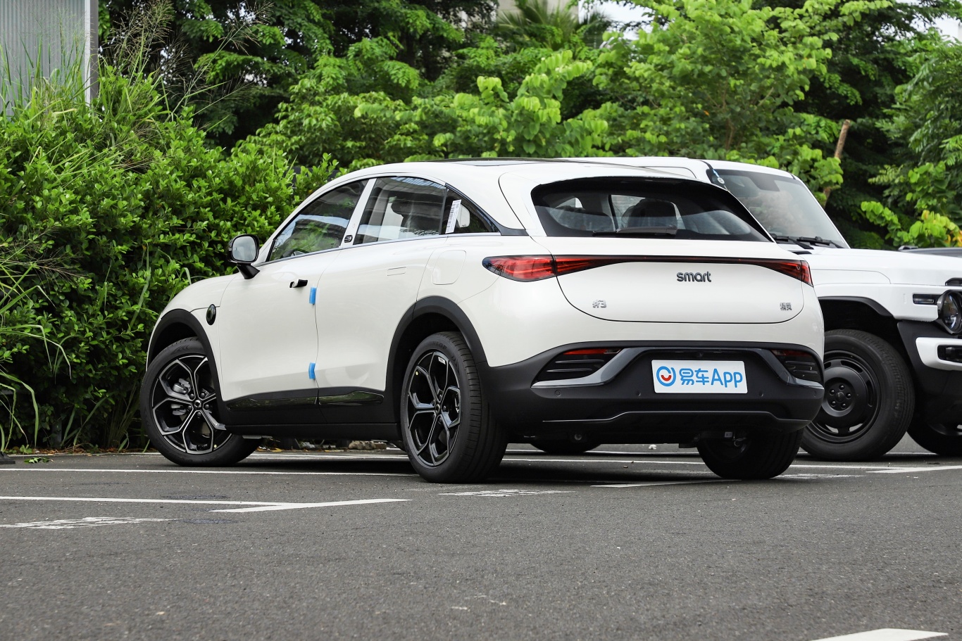 【smart精灵#3415km 后驱型动标准版侧后45度车头向左水平图片-汽车图片大全】-易车