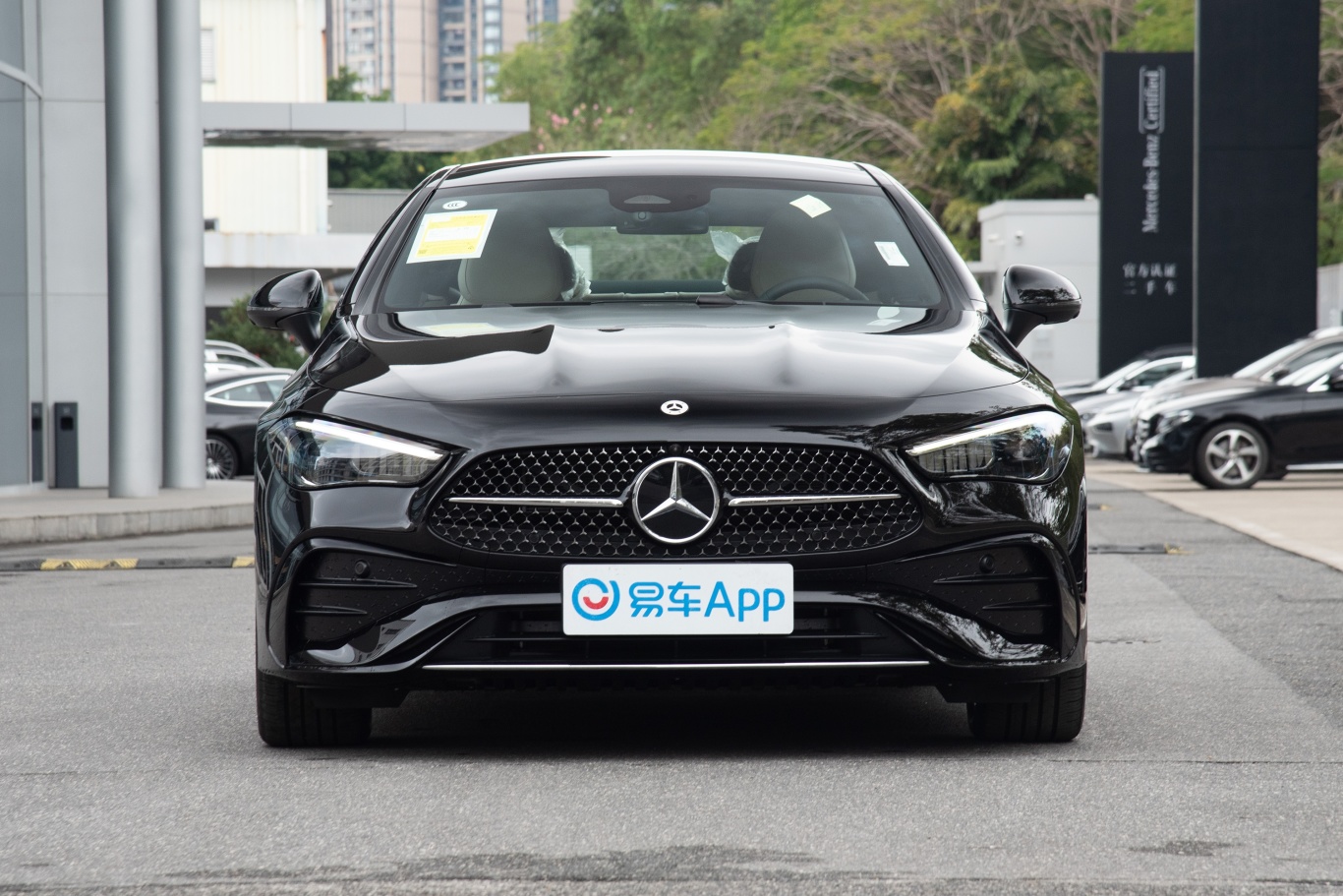 【奔驰CLECLE 260 轿跑车正前水平图片-汽车图片大全】-易车