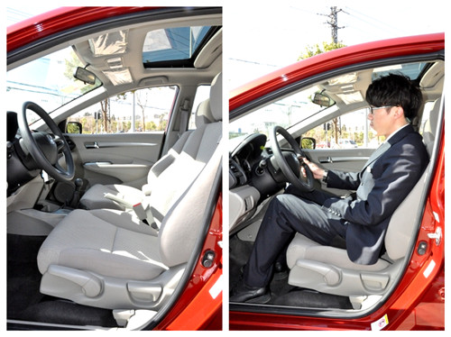 易车实拍帅气新典范—2012款锋范舒适空间