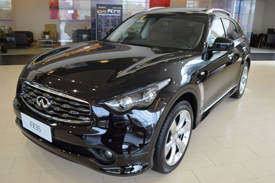 个性十足的陆地行宫 实拍英菲尼迪fx35