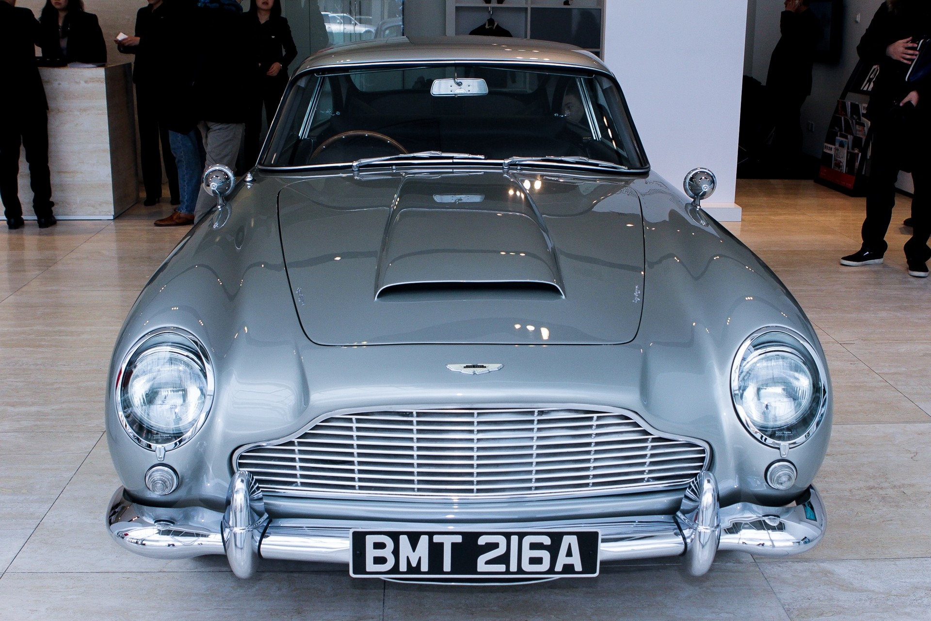 半个世纪的荣耀 实拍阿斯顿·马丁db5