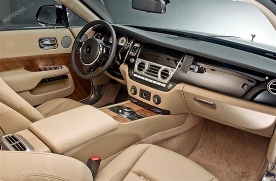 劳斯莱斯wraith细节图发布 日内瓦首发