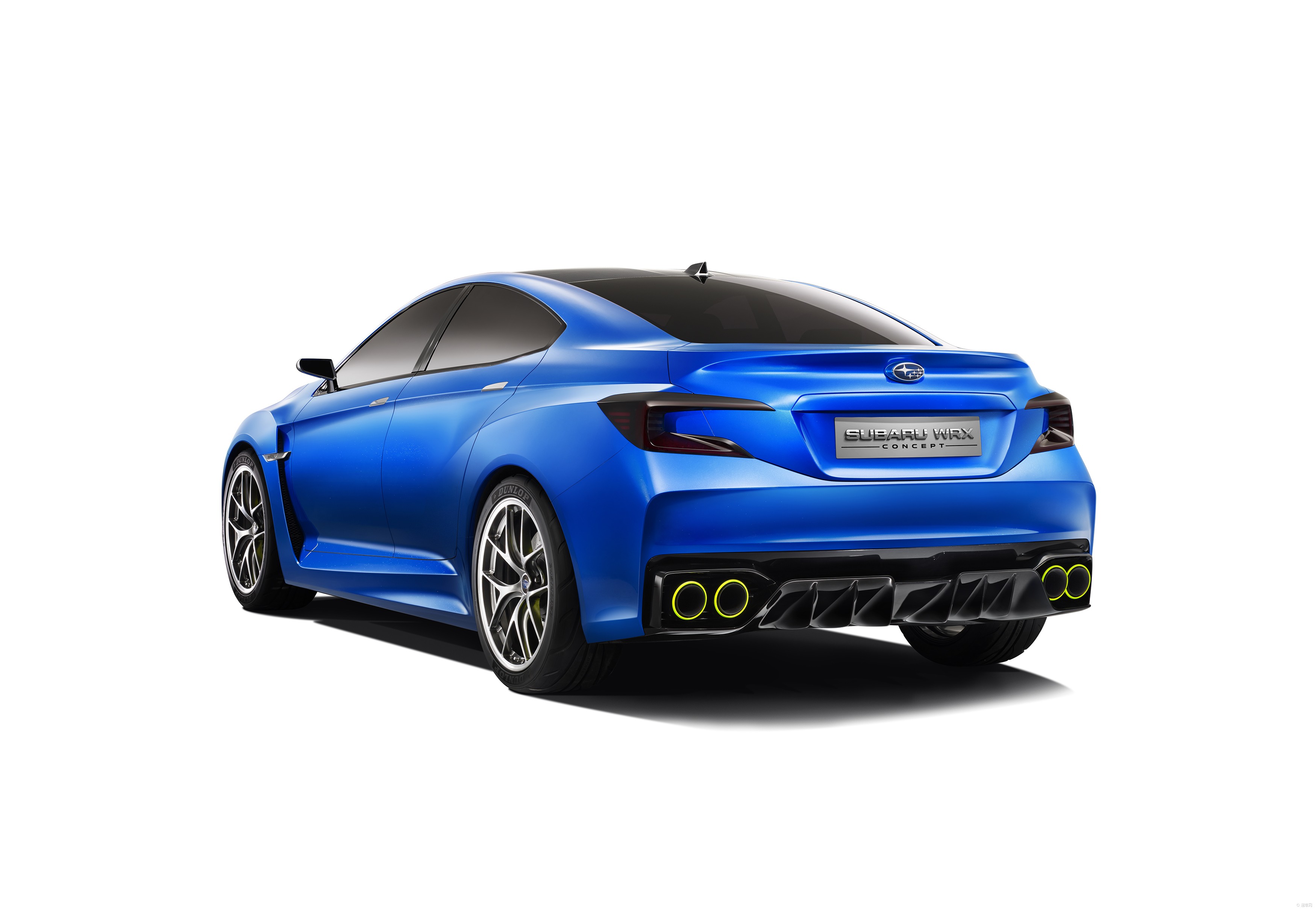 斯巴鲁"wrx概念车"亮相纽约车展