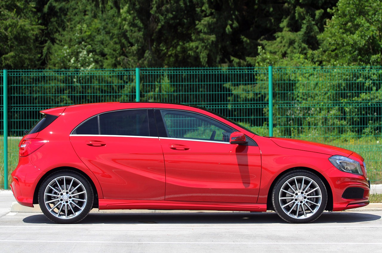 运动与舒适结合 海外试驾奔驰a250 sport