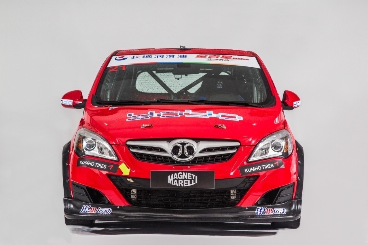 帅气逼人 北汽e系列ctcc改装照曝光