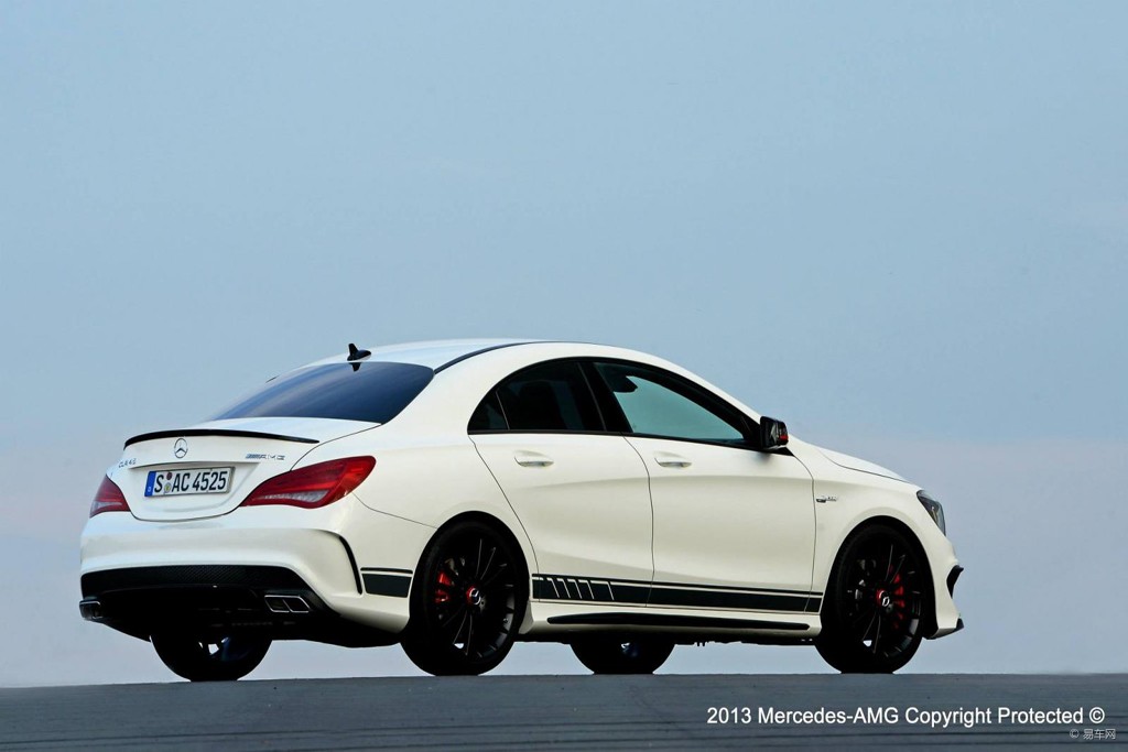 突出運動 奔馳發佈cla45 amg edition1