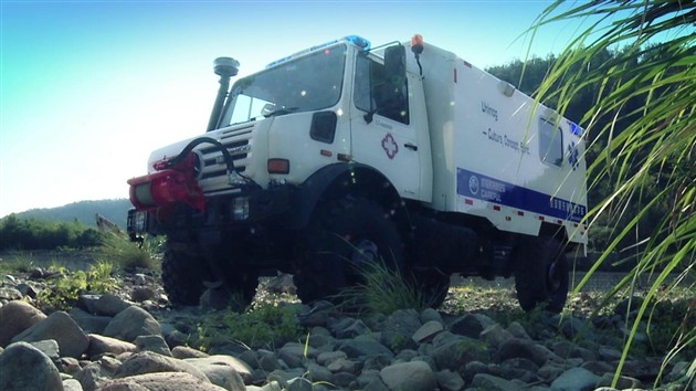 奔驰乌尼莫克全地形越野救护车全国首发