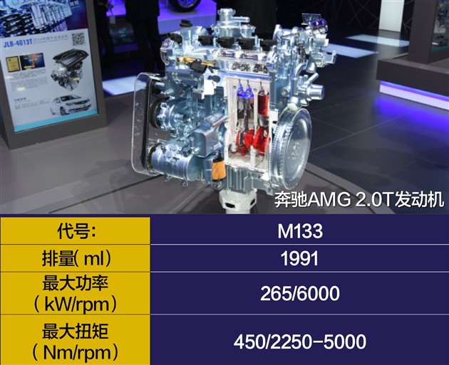 奔驰amgm133 2.0t发动机