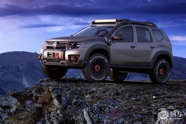 雷诺duster概念车官图发布纯正越野范