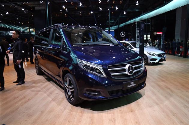 奔驰v级limited/rise edition发布 9月12日亮相