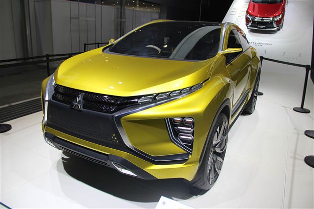 三菱两款概念车亮相上海车展新能源车将登陆中国市场