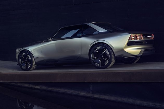 标致e-legend概念车官图发布 极简复古设计/巴黎车展亮相