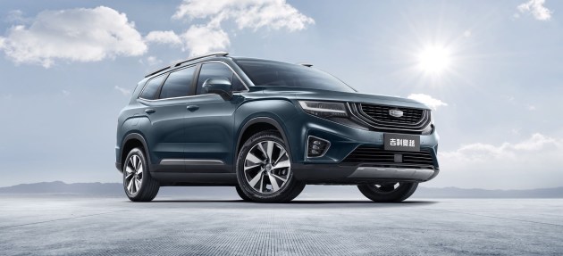 瞄准真香中型suv市场吉利豪越正式亮相主推5座车型