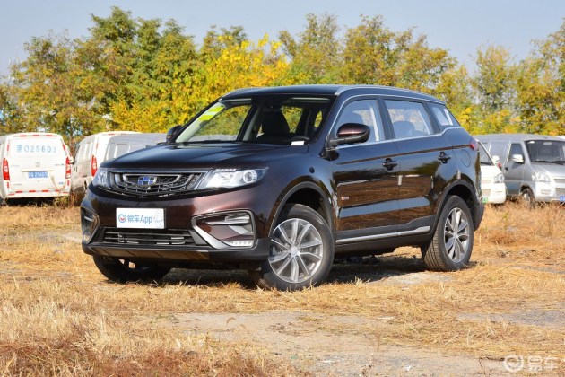 68万 吉利博越百万款正式上市