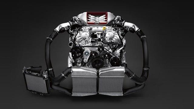 战神之力-日产GTR的双涡轮增压VR38DETT发动机_易车
