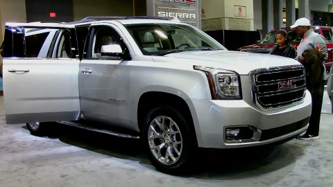 gmc育空xl外观实拍