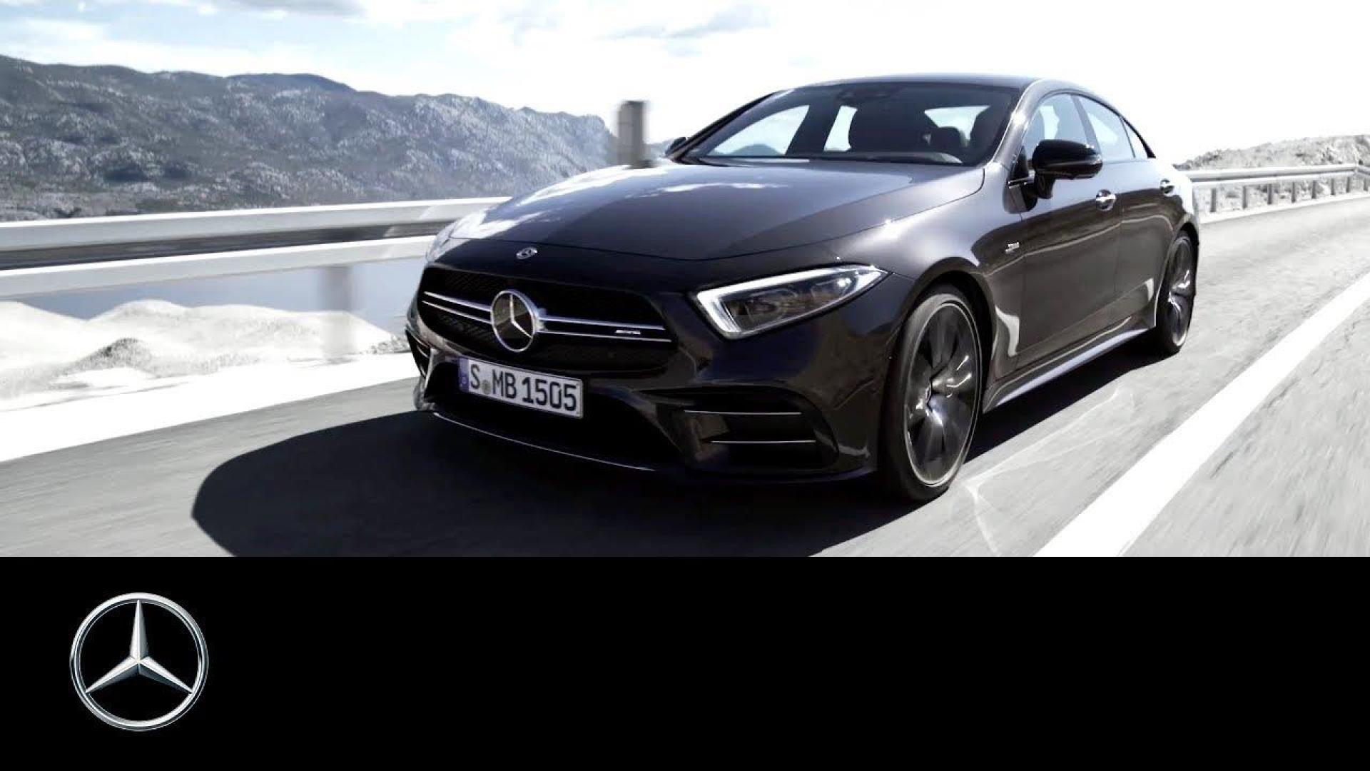梅赛德斯奔驰amg cls 2018全球首映预告片