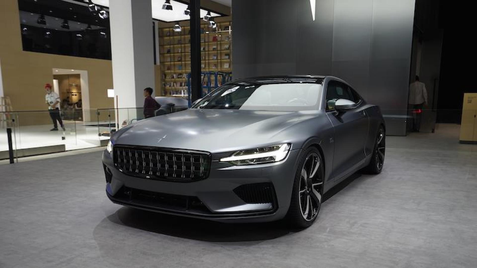 广州车展邂逅沃尔沃北极星插电混动_无贴牌