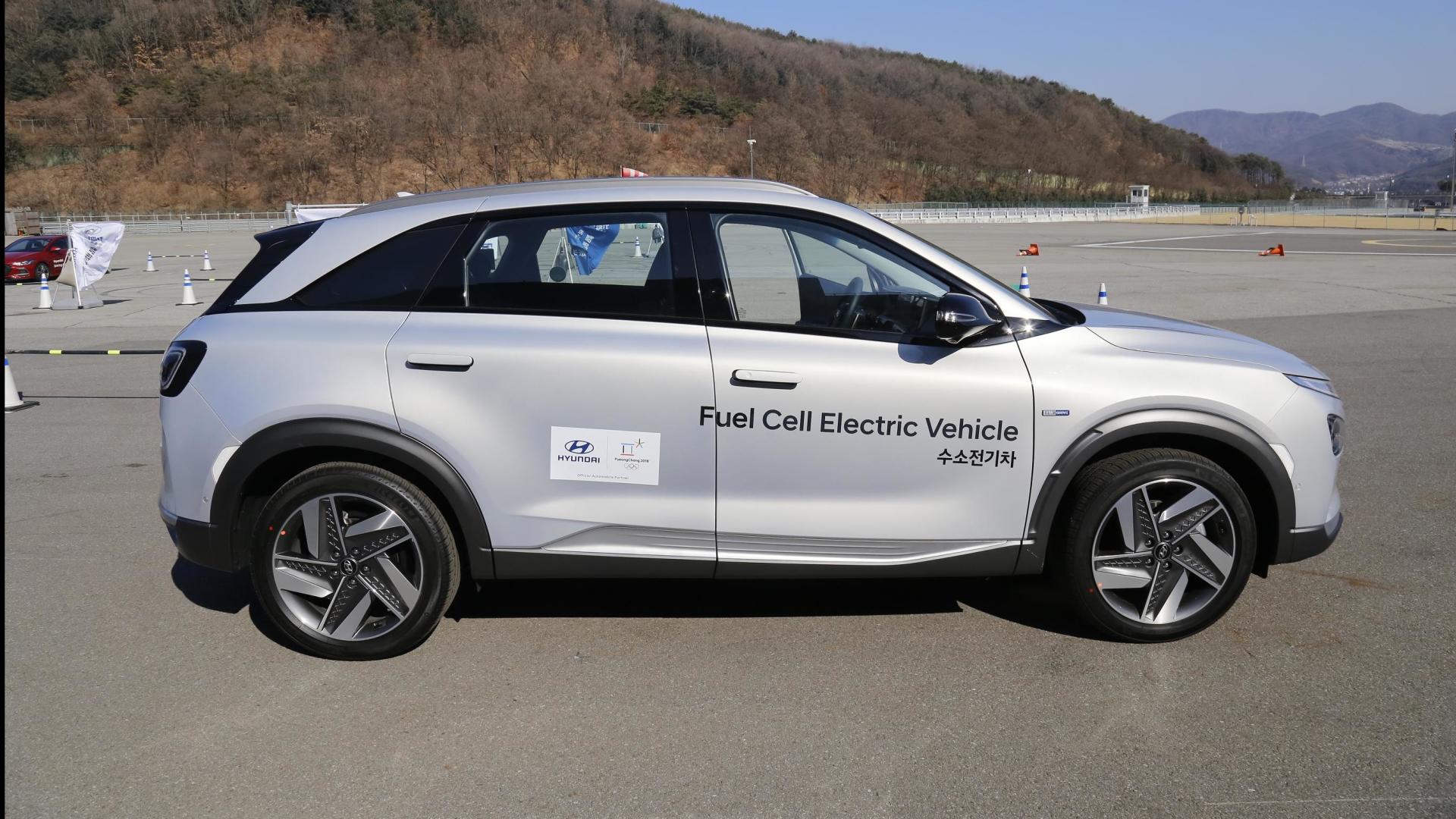 韩国氢能源汽车图片