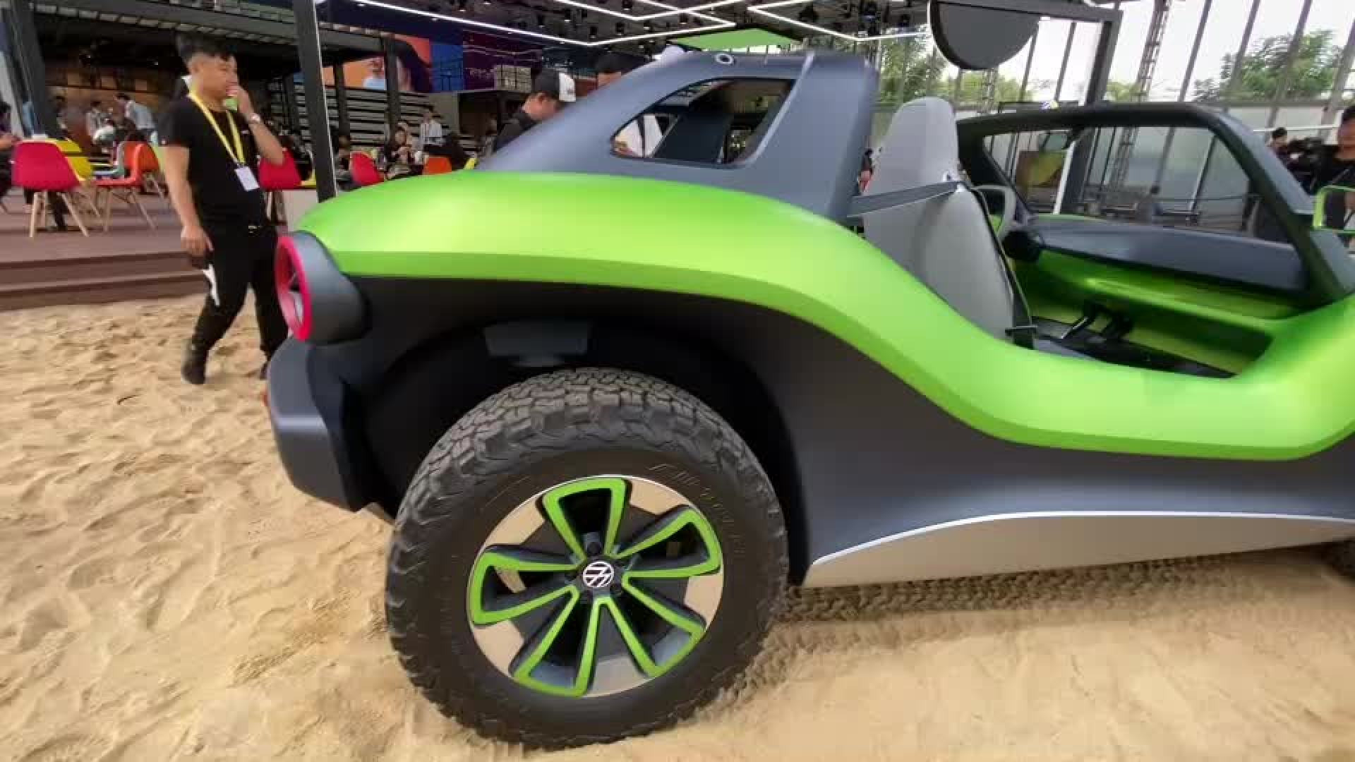 buggy纯电概念沙滩车 静态实拍 上