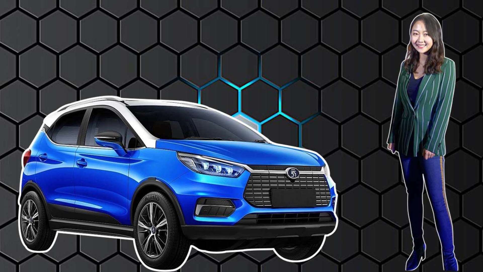 内饰,电池大升级 珠珠讲解比亚迪全新一代元ev535