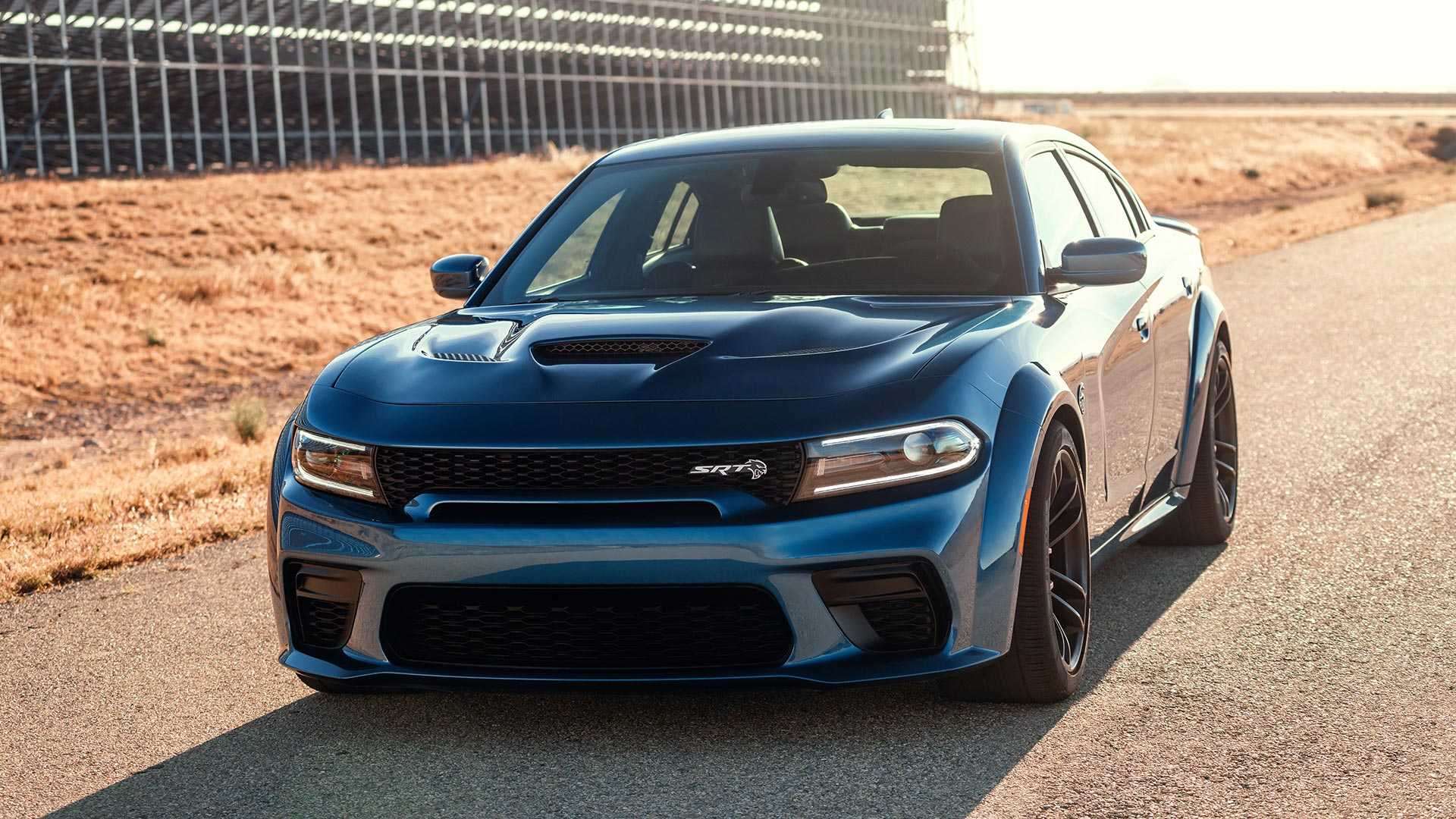 百字评车# 道奇charger srt hellcat宽体版