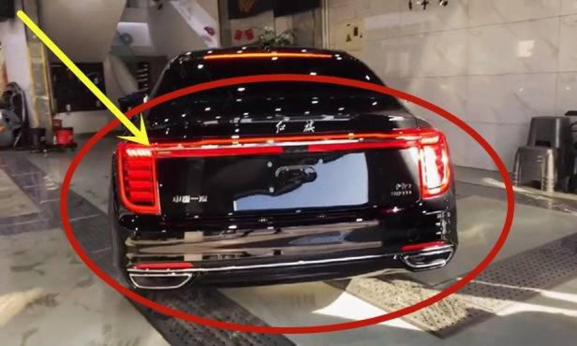 气势堪比劳斯莱斯的国产红旗h9,贯穿尾灯设计,奥迪都低调了!